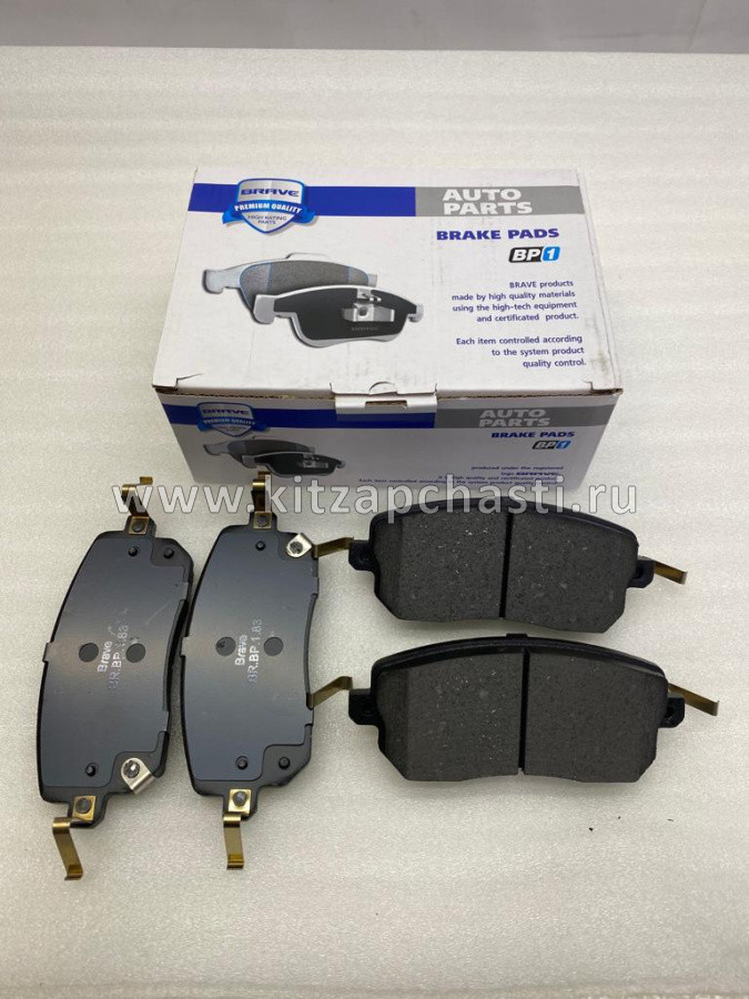 Колодки тормозные передние 2WD Brave HAVAL H3  BR.BP.1.83